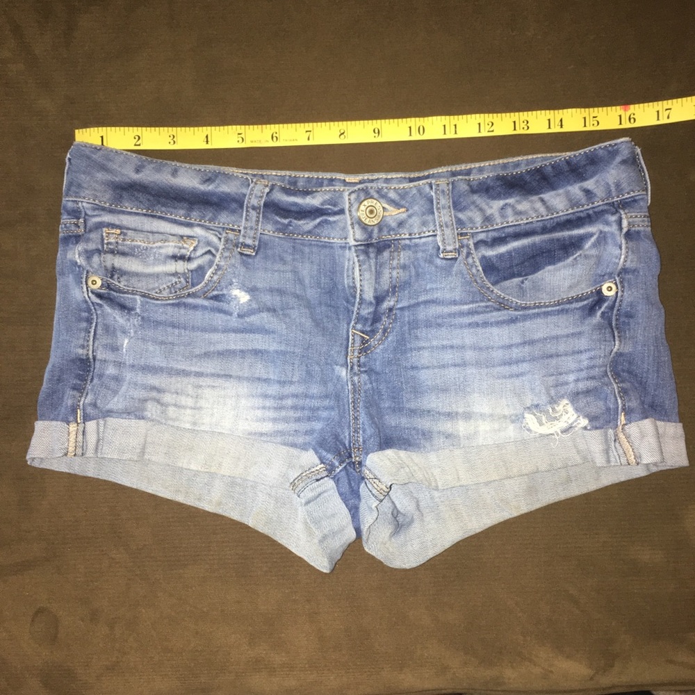 Express Cuffed Jean shorts